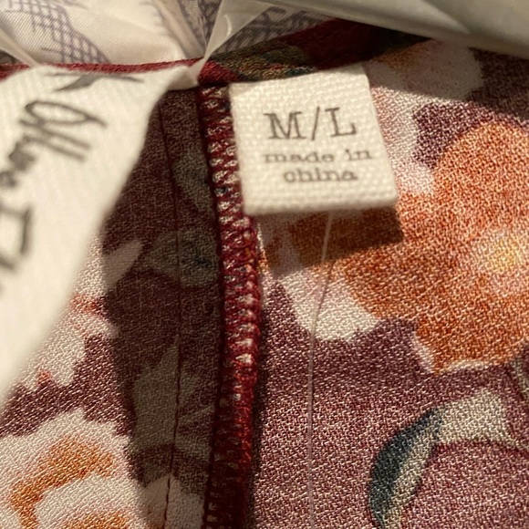 Floral Loose Shaw/Tunic NWT - Picture 7 of 7